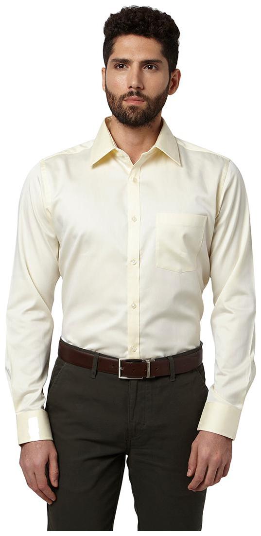 

Park Avenue Men Slim fit Formal Shirt - Yellow