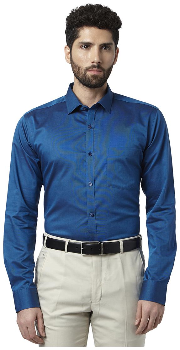 

Park Avenue Men Slim fit Formal Shirt - Blue