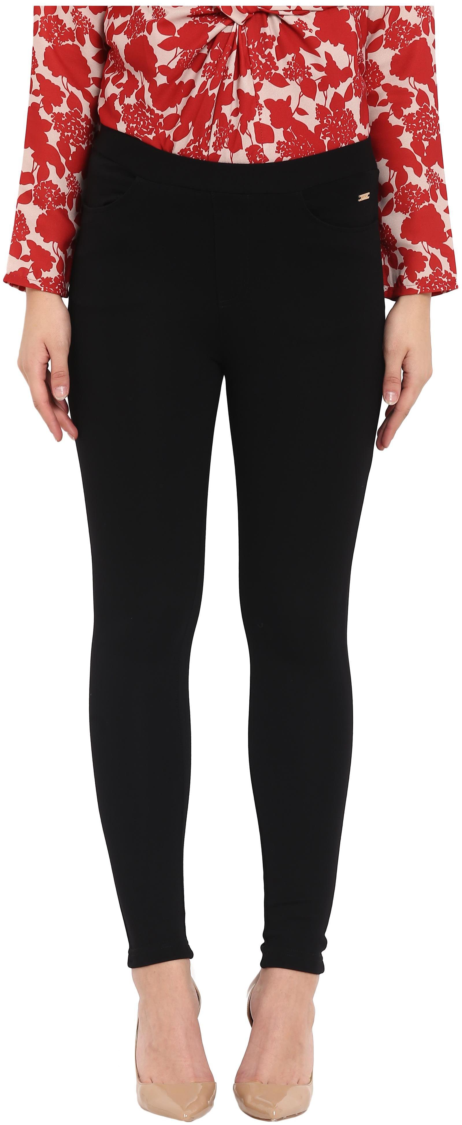 

Park Avenue Women Black Regular fit Regular trousers