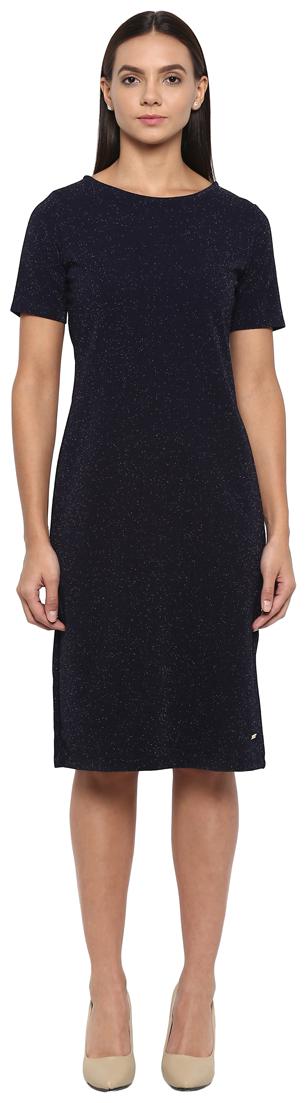 

Park Avenue Black Self design Bodycon dress