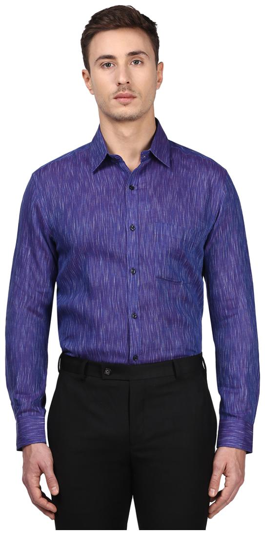

Park Avenue Men Slim fit Formal Shirt - Blue
