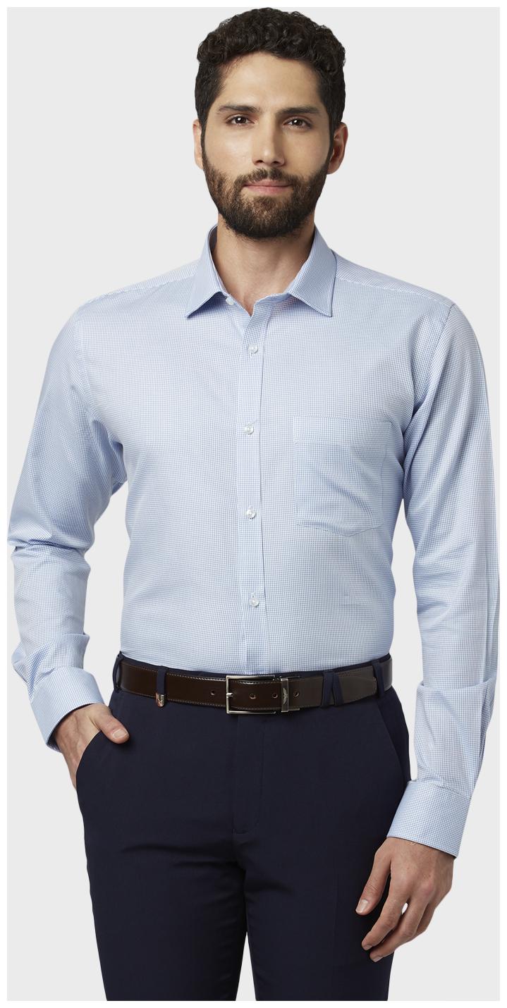 

Park Avenue Men Slim fit Formal Shirt - Blue