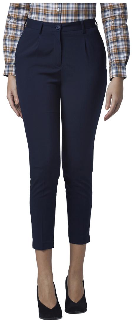 

Park Avenue Women Blue Regular fit Regular trousers