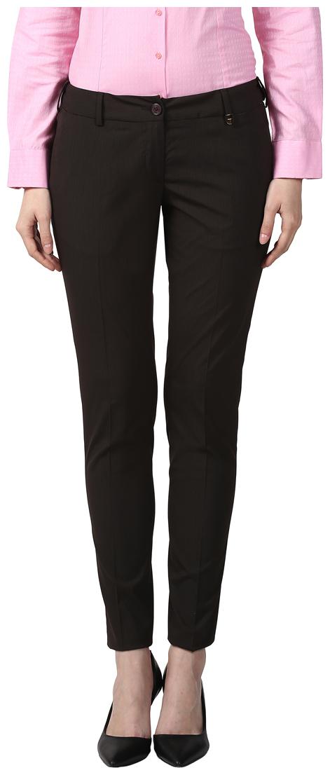 

Park Avenue Women Brown Regular fit Regular trousers