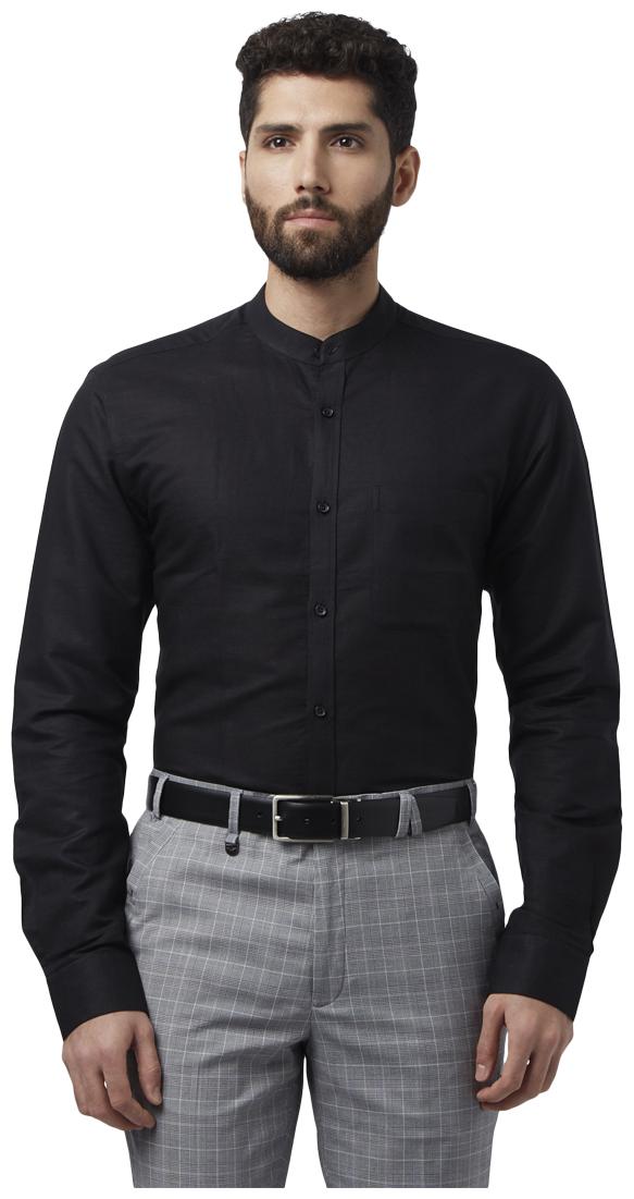 

Park Avenue Men Slim fit Formal Shirt - Black