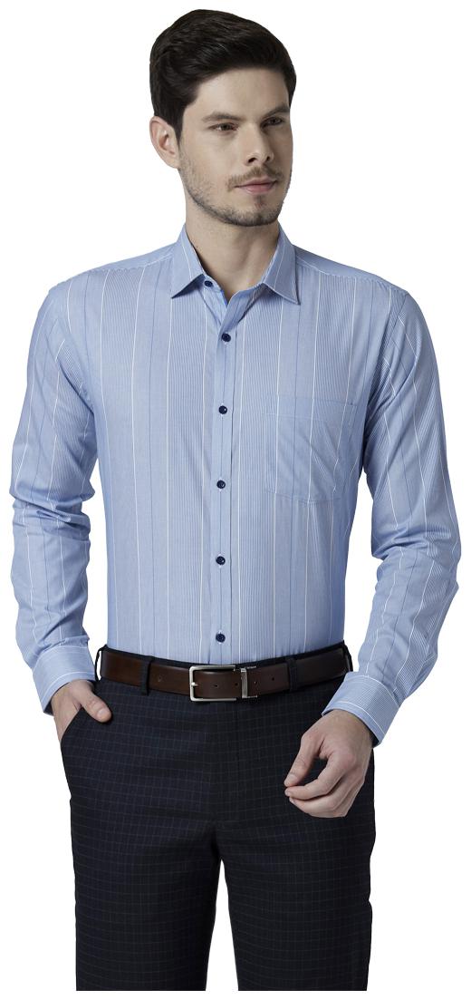 

Park Avenue Men Slim fit Formal Shirt - Blue