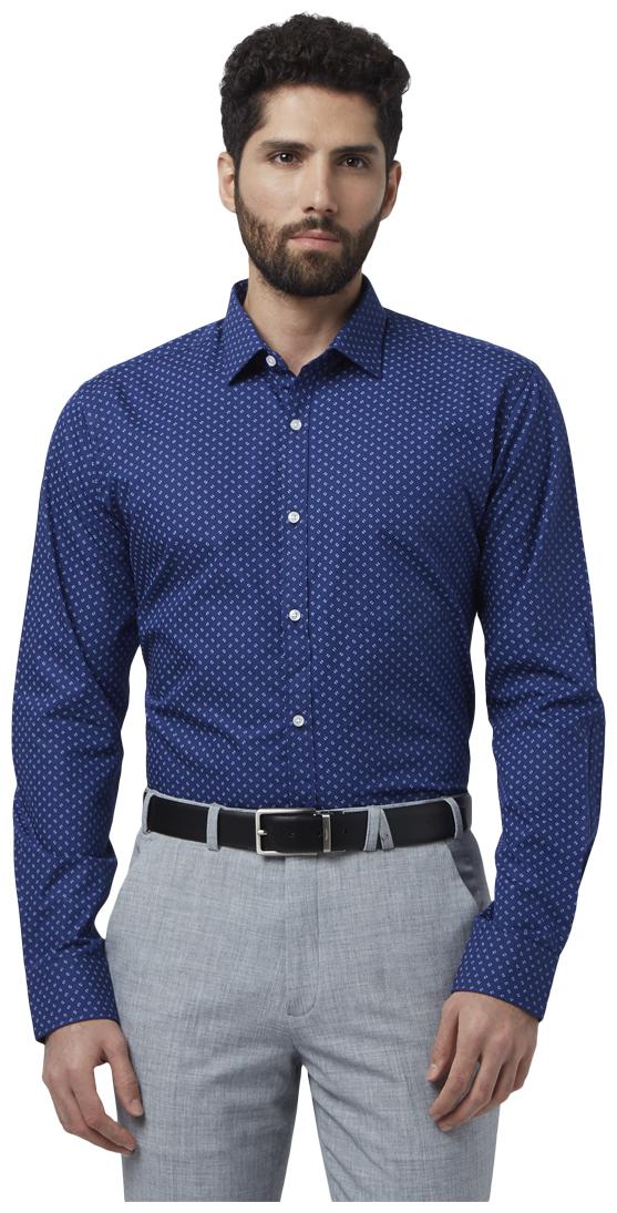 

Park Avenue Men Slim fit Formal Shirt - Blue