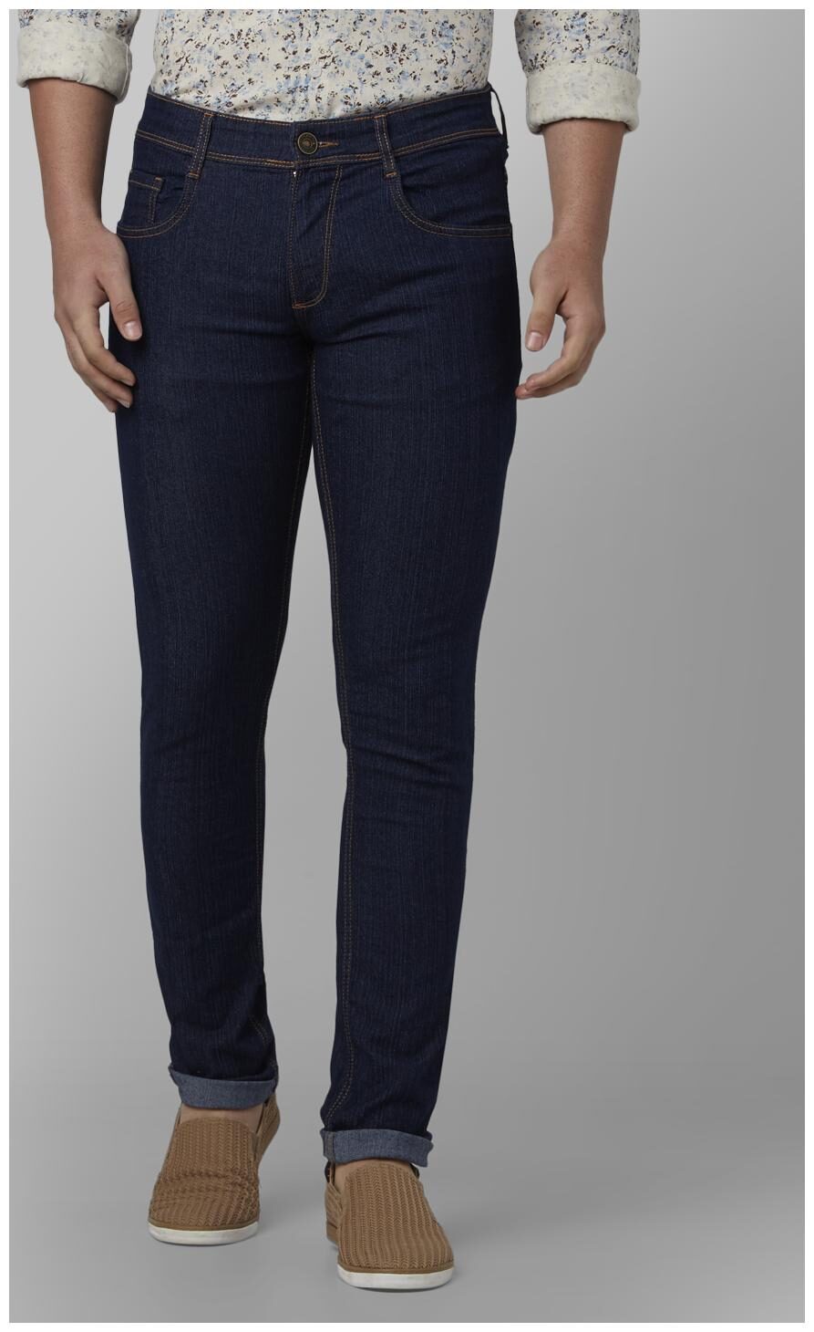

Park Avenue Men Blue Tapered Fit Jeans