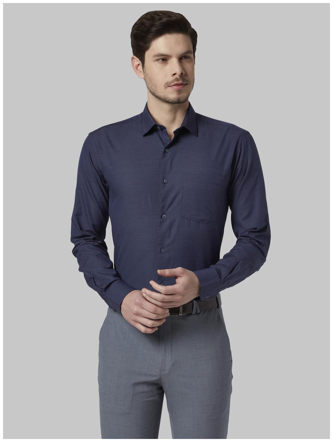 

Park Avenue Men Slim fit Formal Shirt - Blue