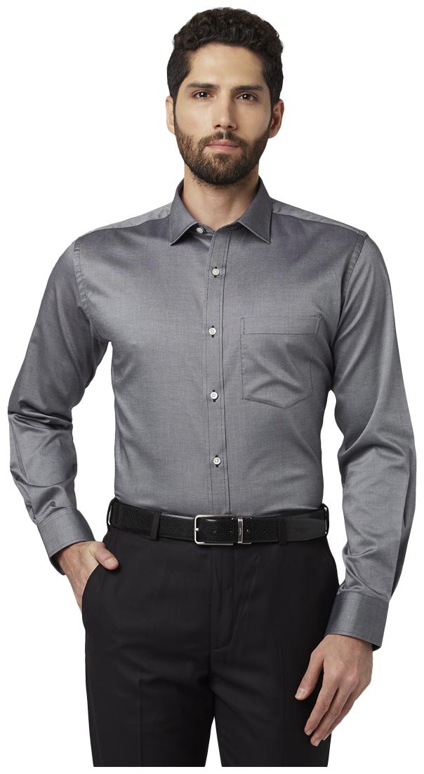 

Park Avenue Men Regular fit Formal Shirt - Black