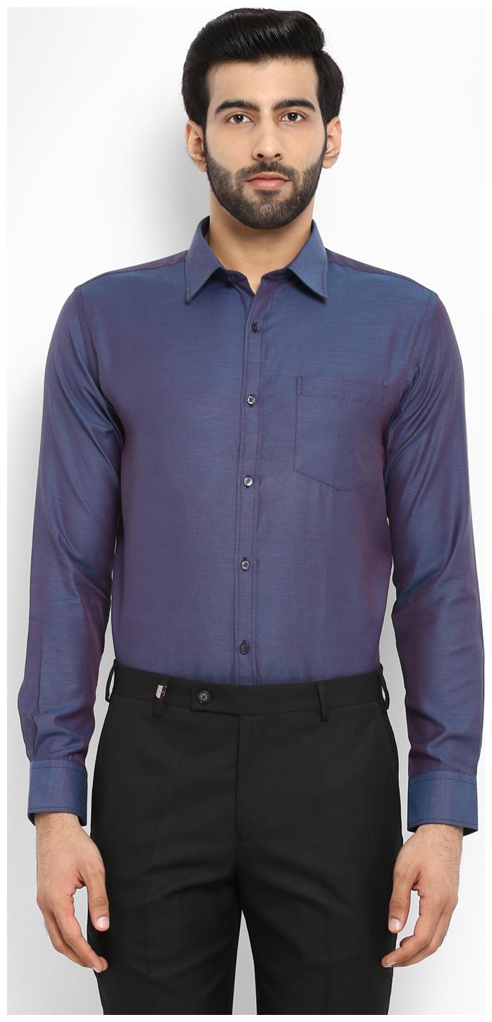 

Park Avenue Men Slim fit Formal Shirt - Blue
