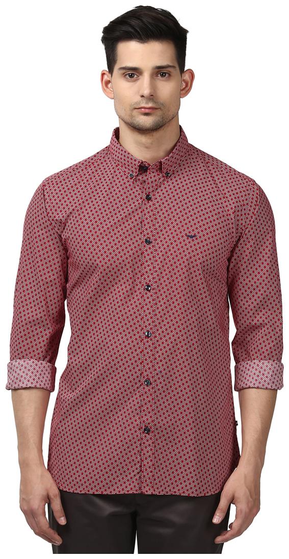 

Park Avenue Men Slim fit Formal Shirt - Red