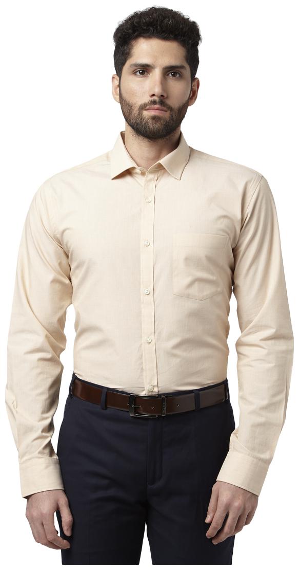 

Park Avenue Men Slim fit Formal Shirt - Yellow