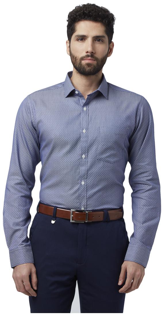 

Park Avenue Men Slim fit Formal Shirt - Blue