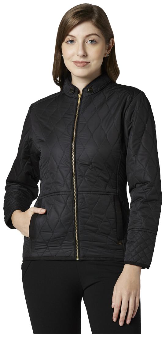 

Park Avenue Women Washed Regular Jacket - Black