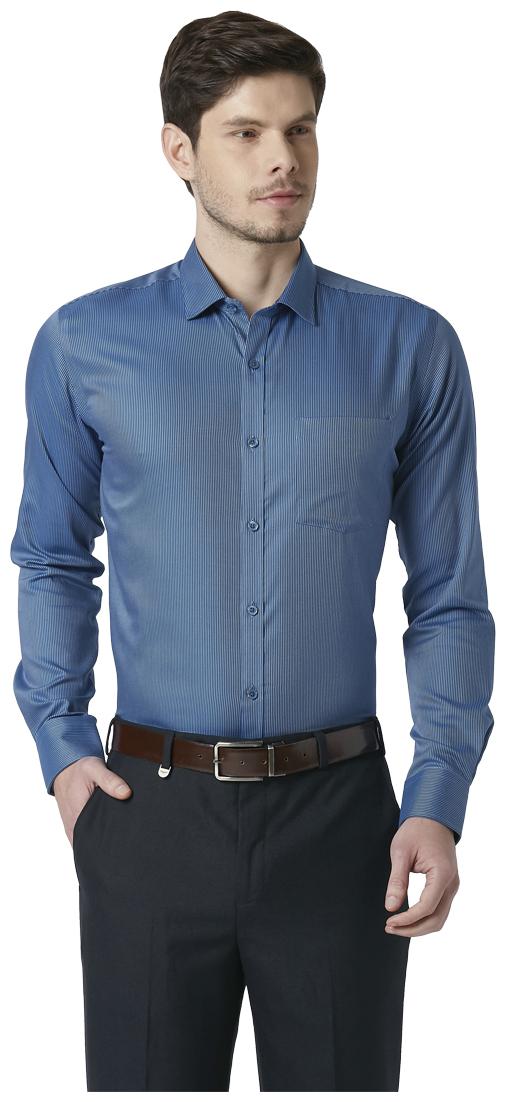 

Park Avenue Men Slim fit Formal Shirt - Blue