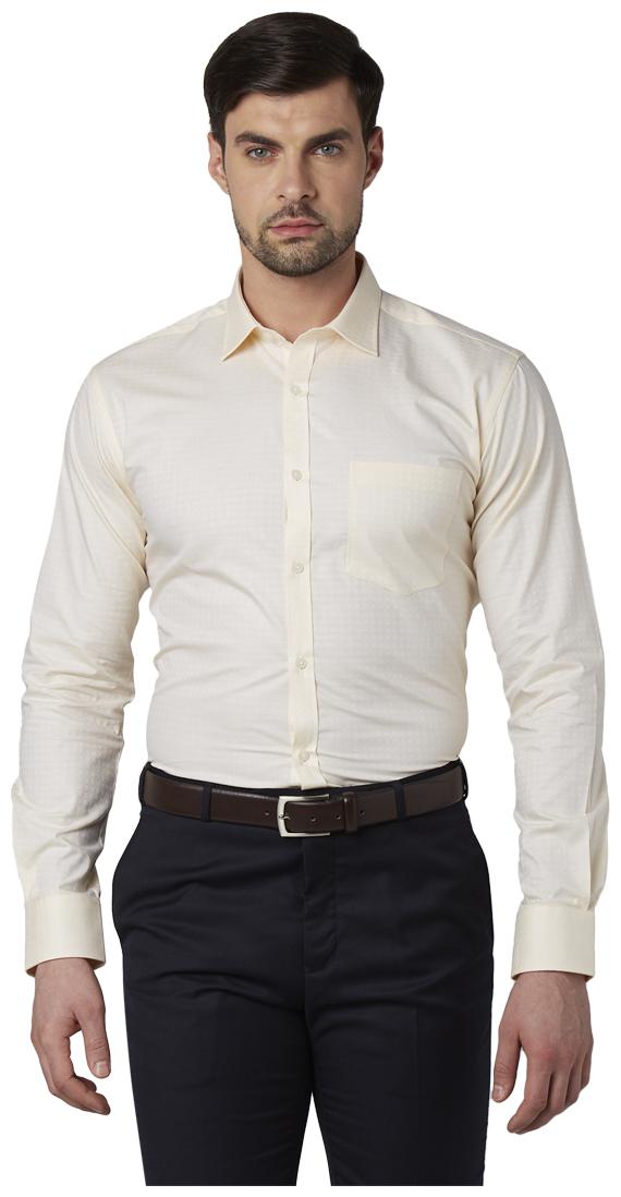 

Park Avenue Men Slim fit Formal Shirt - Yellow