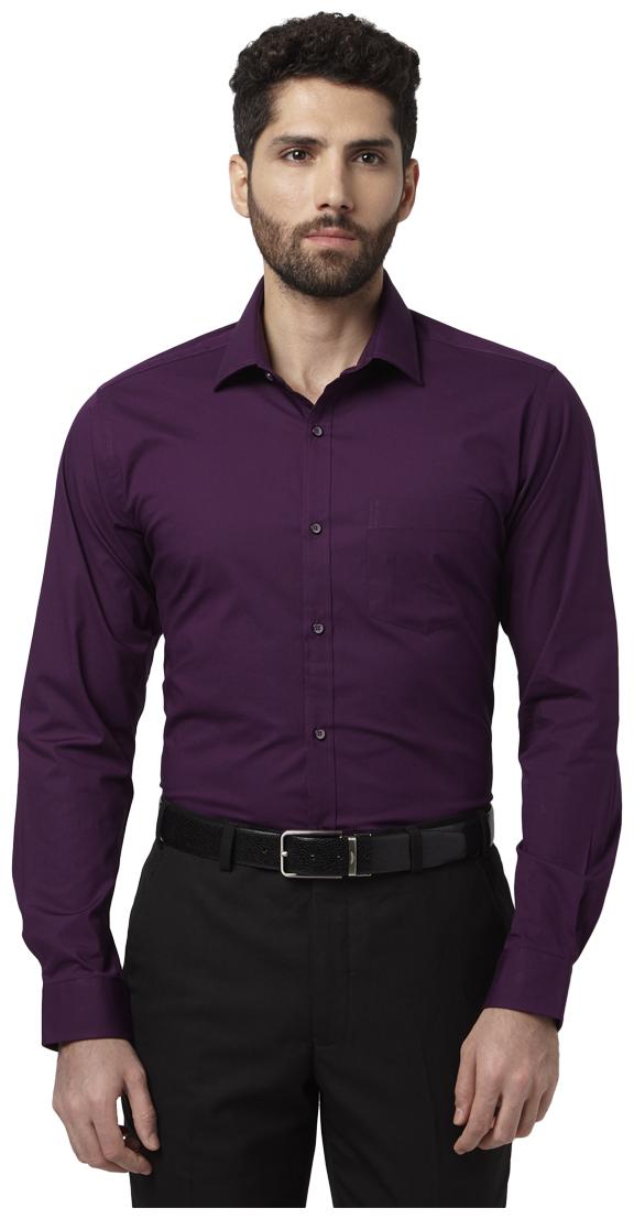 

Park Avenue Men Slim fit Formal Shirt - Purple