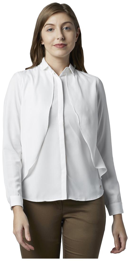 

Park Avenue Women Solid Regular top - White