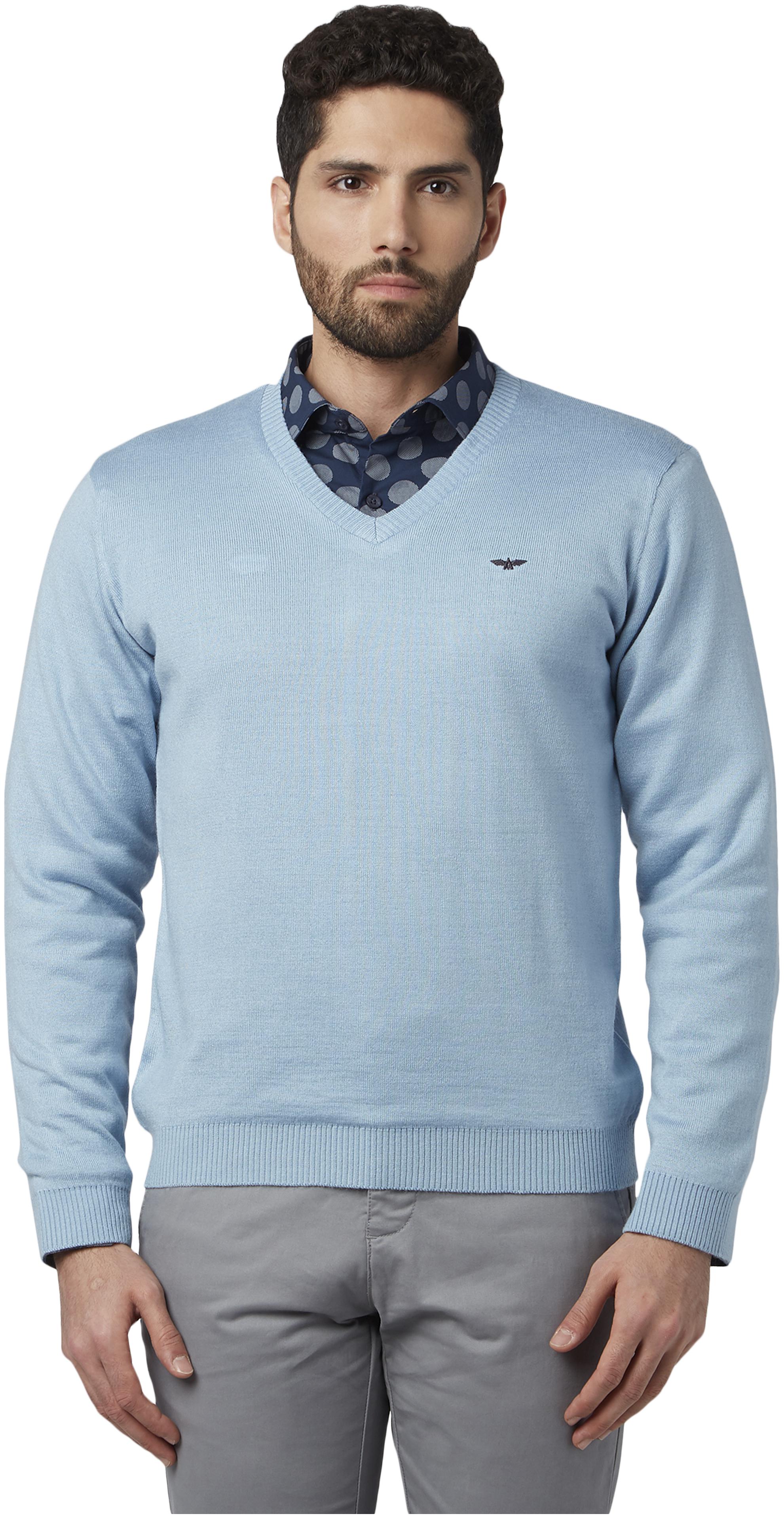 

Park Avenue Men Wool Pullover Blue color