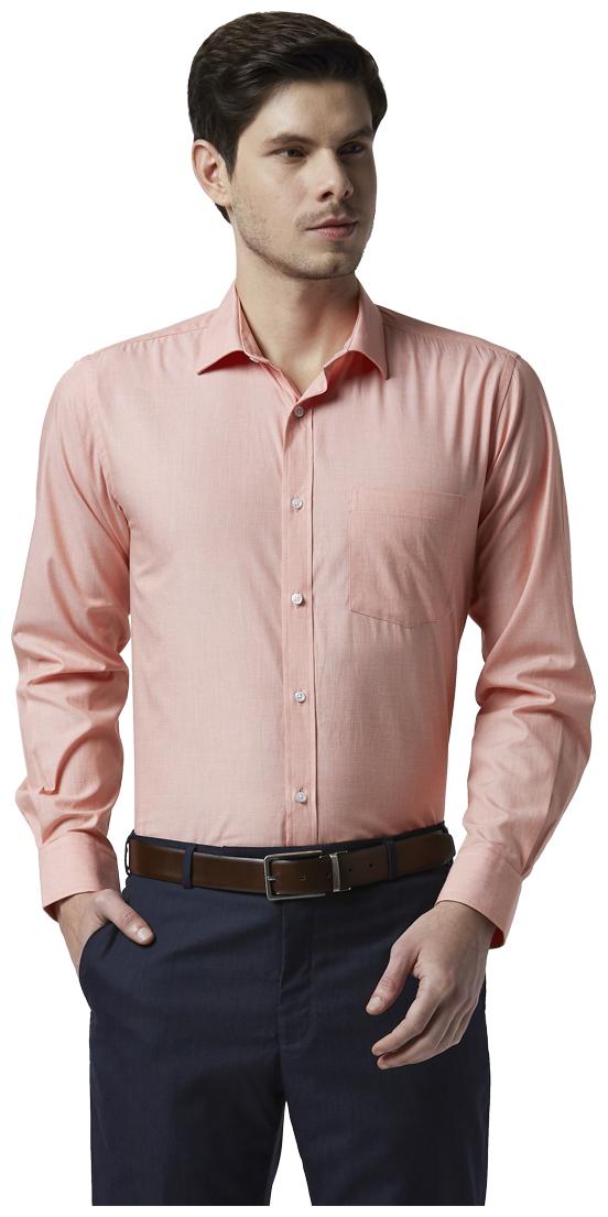 

Park Avenue Men Regular fit Formal Shirt - Orange