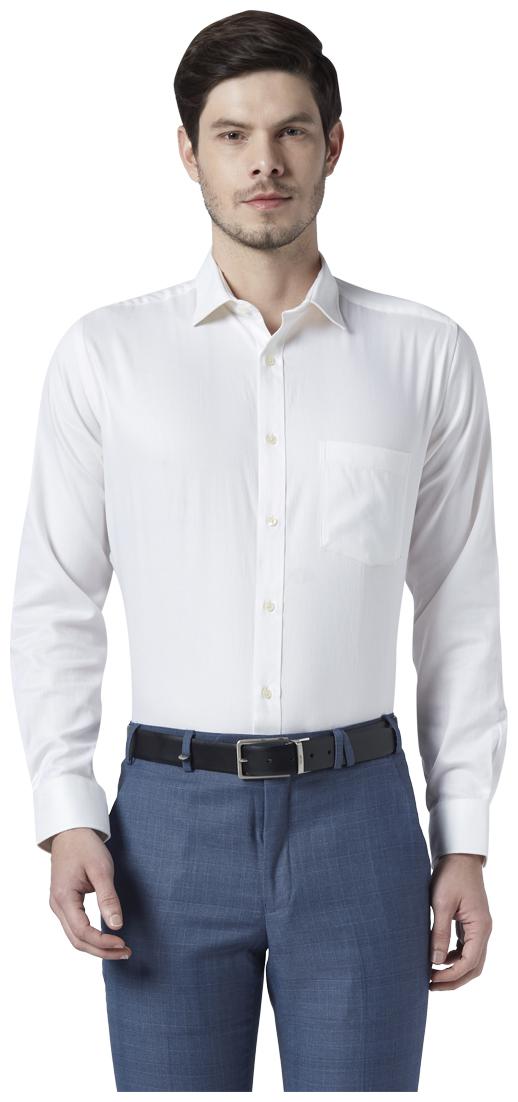 

Park Avenue Men Regular fit Formal Shirt - White