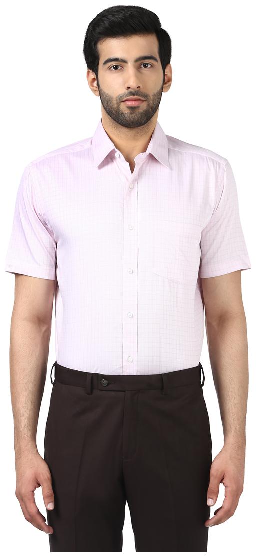 

Park Avenue Men Regular fit Formal Shirt - Pink
