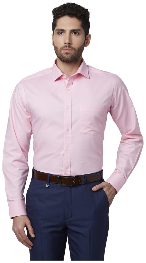 

Park Avenue Men Regular fit Formal Shirt - Pink