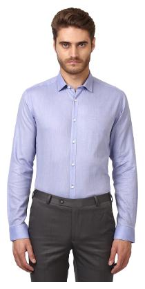 

Park Avenue Men Slim fit Formal Shirt - Blue
