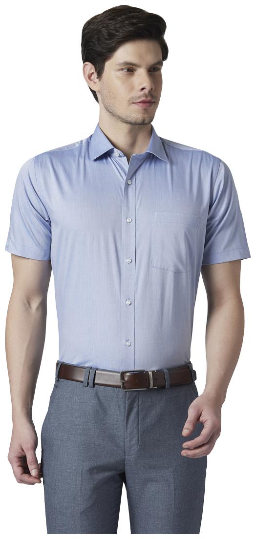 

Park Avenue Men Regular fit Formal Shirt - Blue