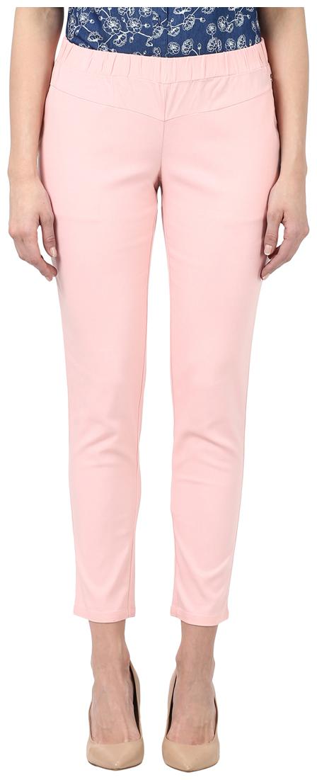 

Park Avenue Women Pink Regular fit Regular trousers