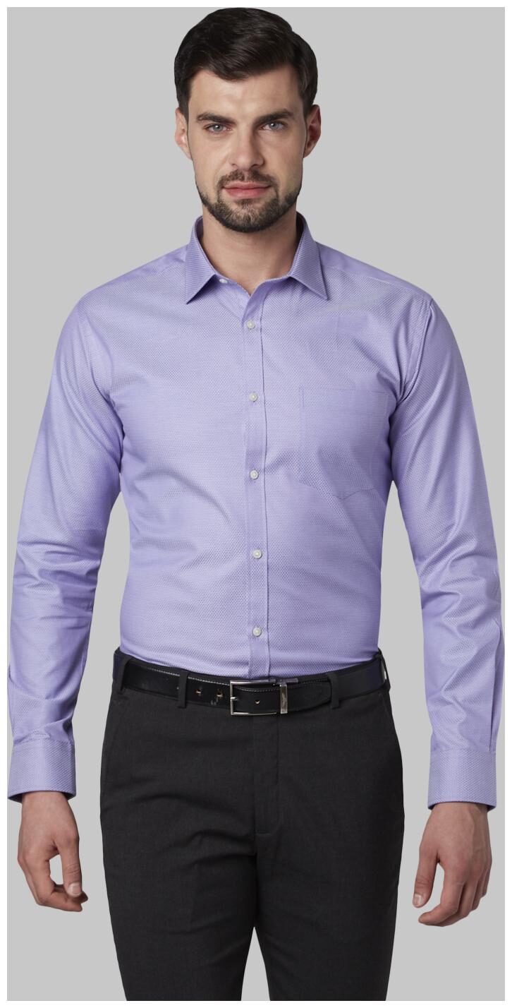 

Park Avenue Men Slim fit Formal Shirt - Purple