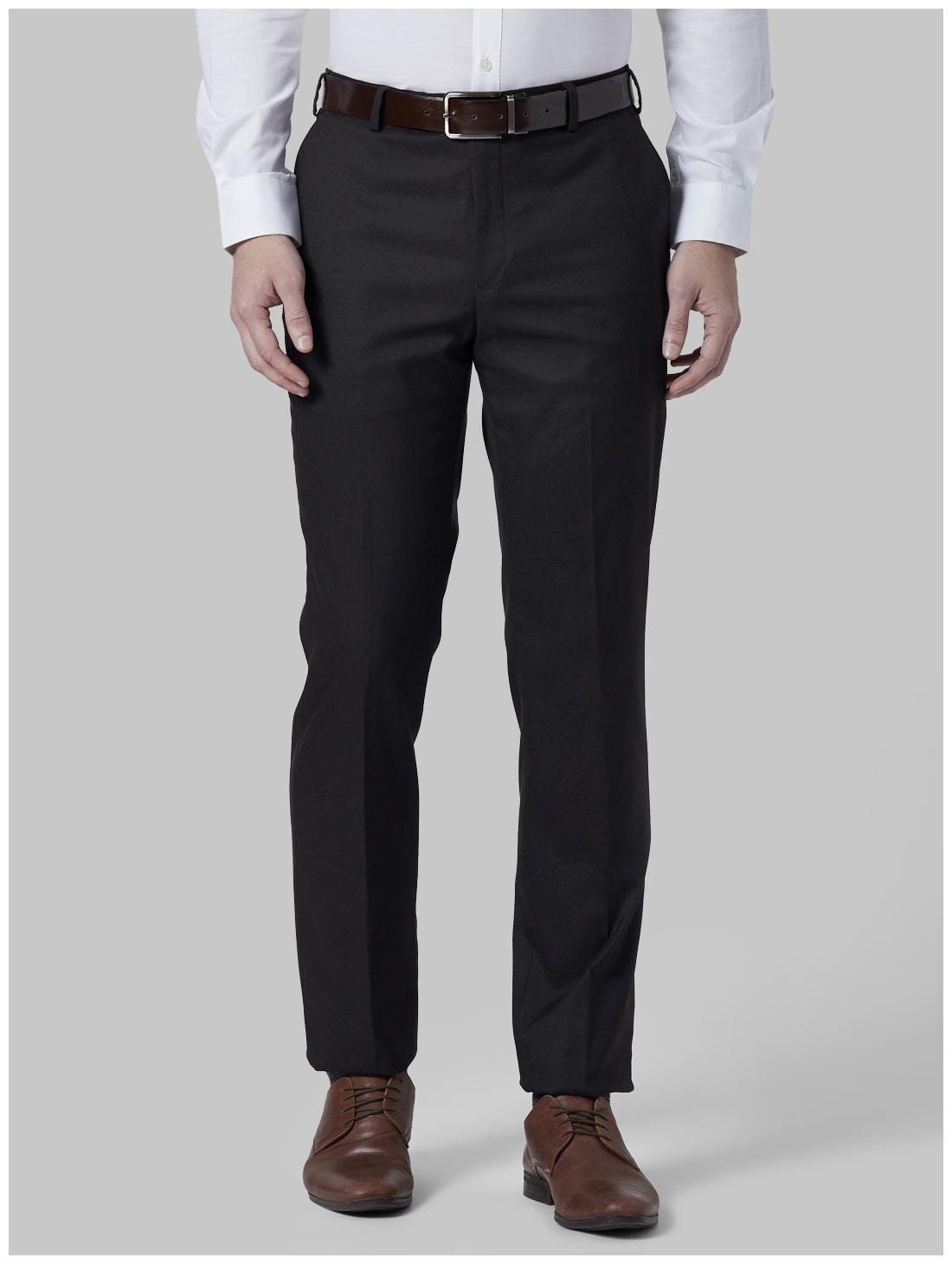 

Park Avenue Men Solid Regular Fit Formal Trouser - Brown