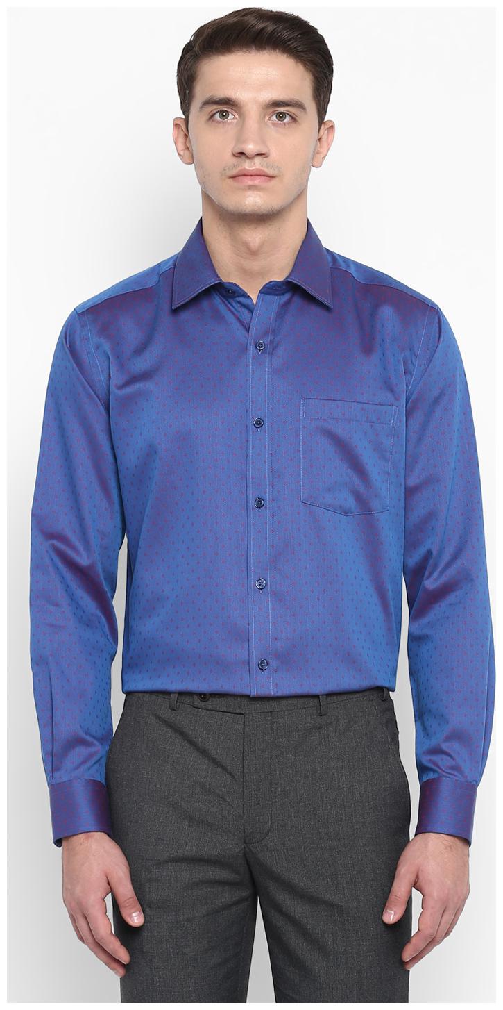 

Park Avenue Men Regular fit Formal Shirt - Blue