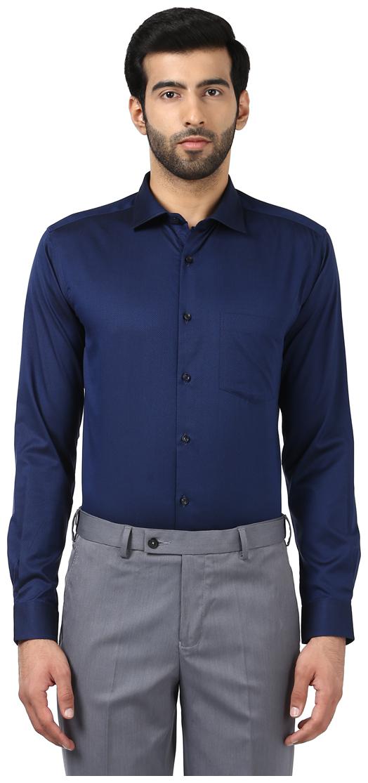 

Park Avenue Men Slim fit Formal Shirt - Blue