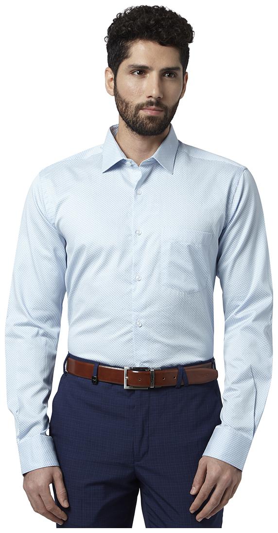 

Park Avenue Men Slim fit Formal Shirt - Blue