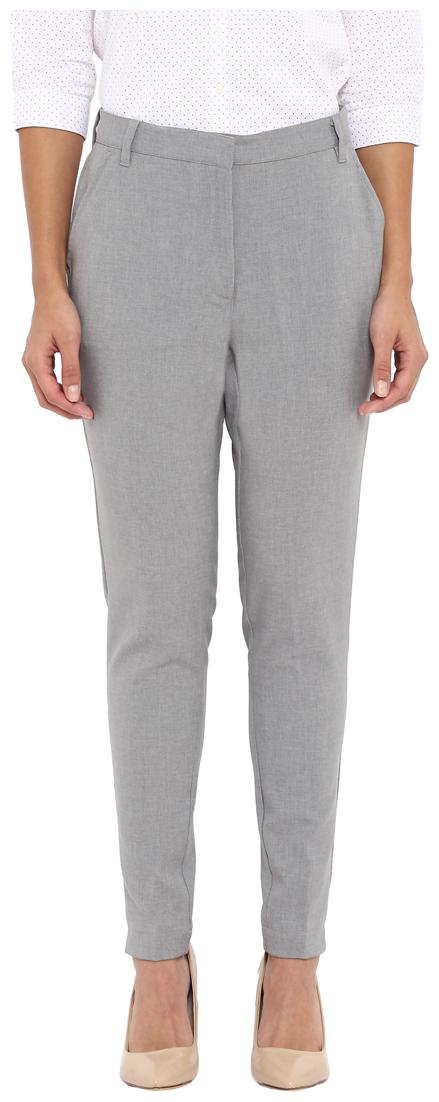 

Park Avenue Women Grey Slim fit Regular trousers