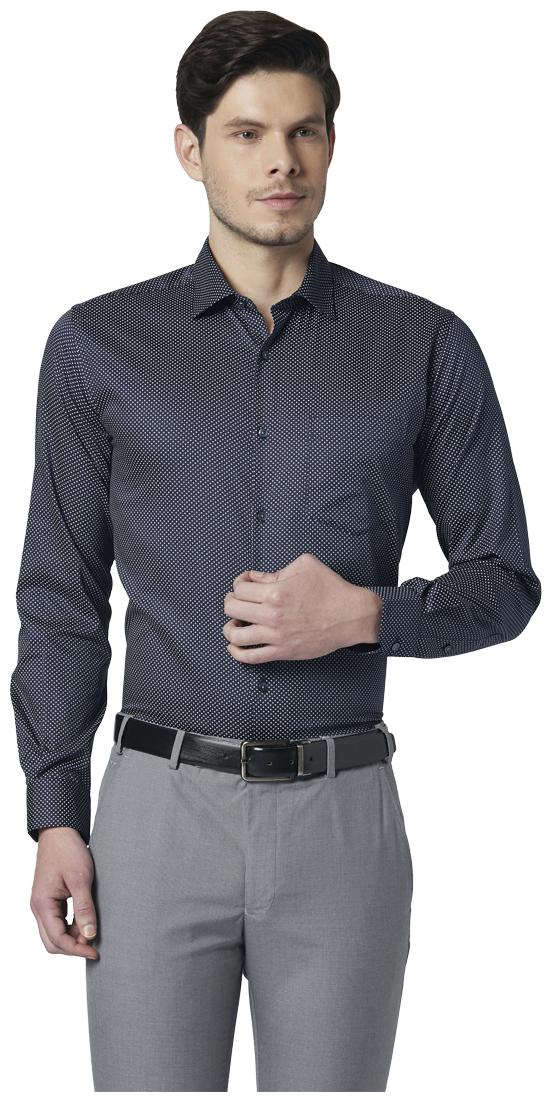 

Park Avenue Men Regular fit Formal Shirt - Blue