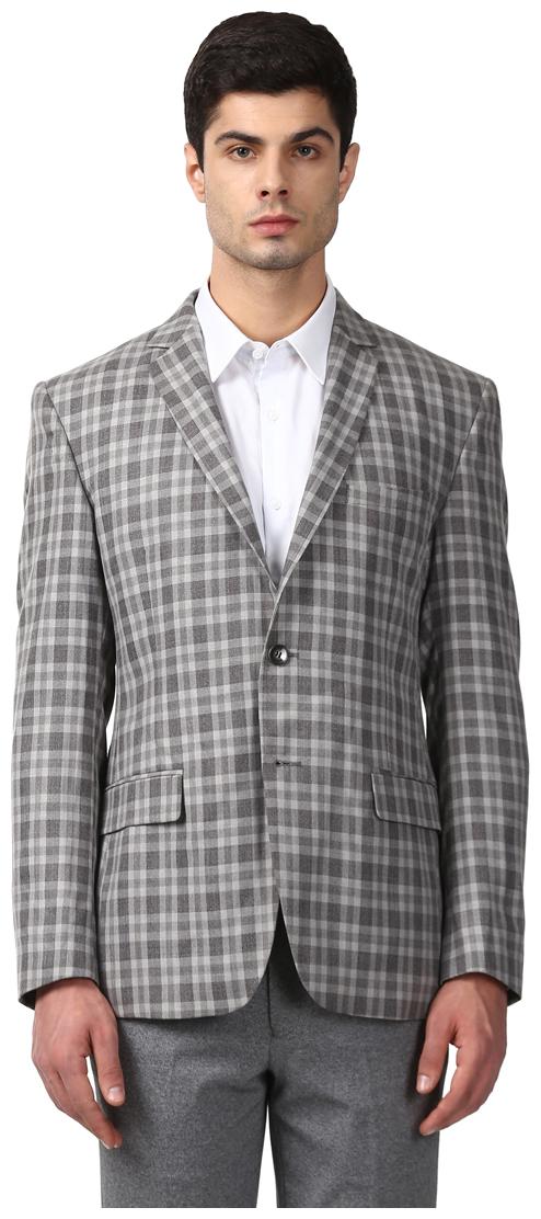 

Park Avenue Grey Slim Fit Blazer
