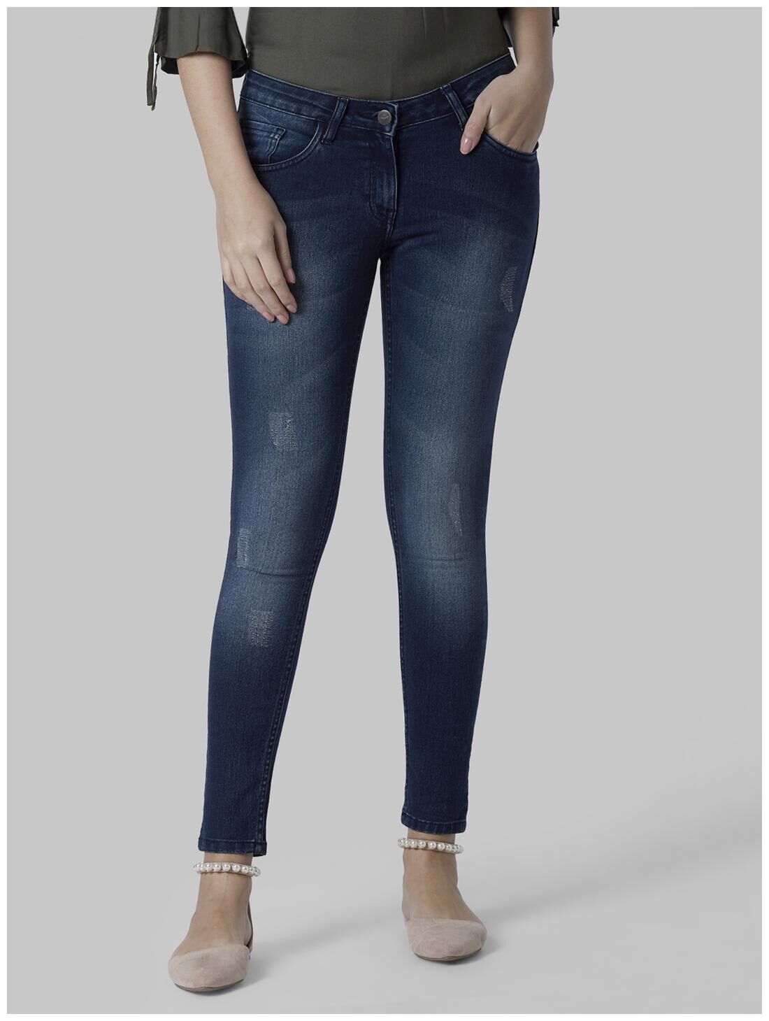 

Park Avenue Women Blue Relaxed fit Jeans