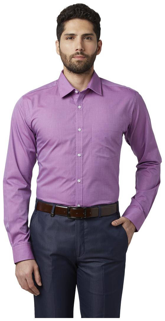 

Park Avenue Men Slim fit Formal Shirt - Purple