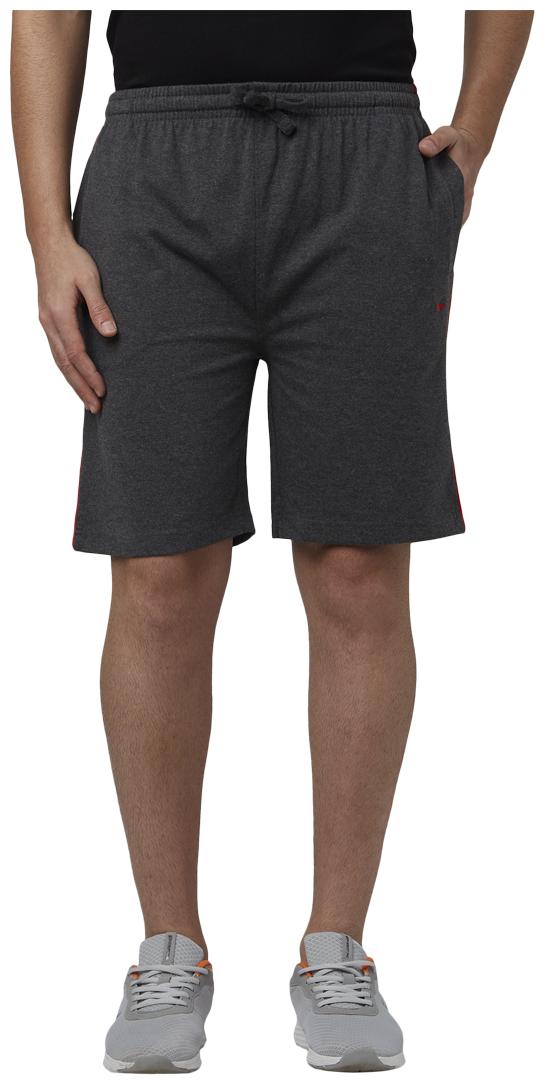 

Park Avenue Men Grey Regular Fit Regular Shorts