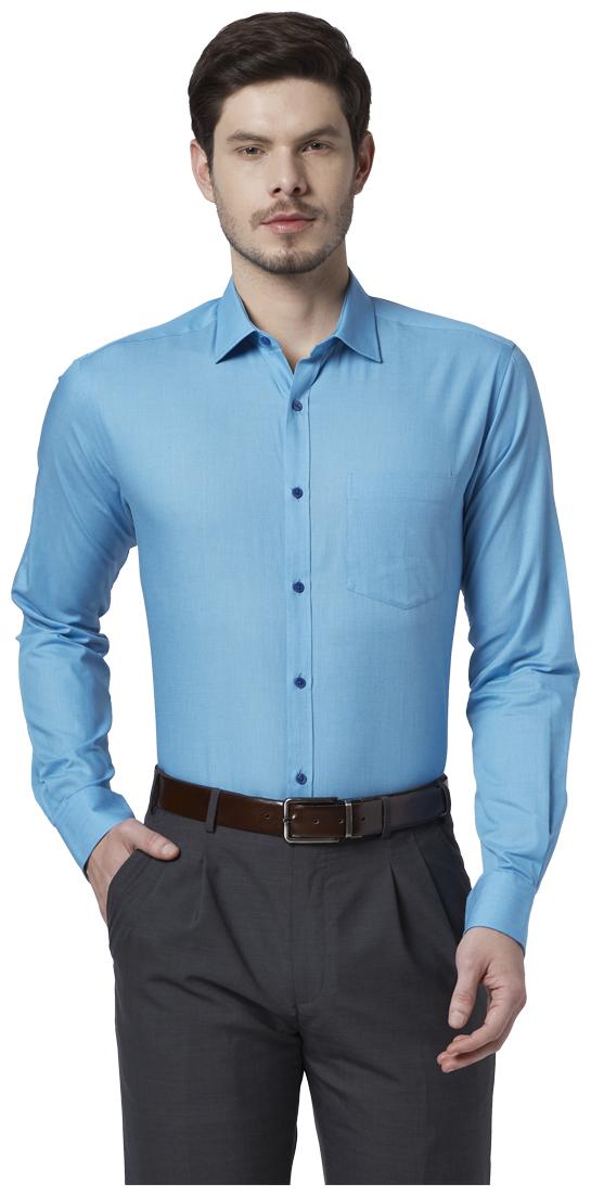 

Park Avenue Men Slim fit Formal Shirt - Blue