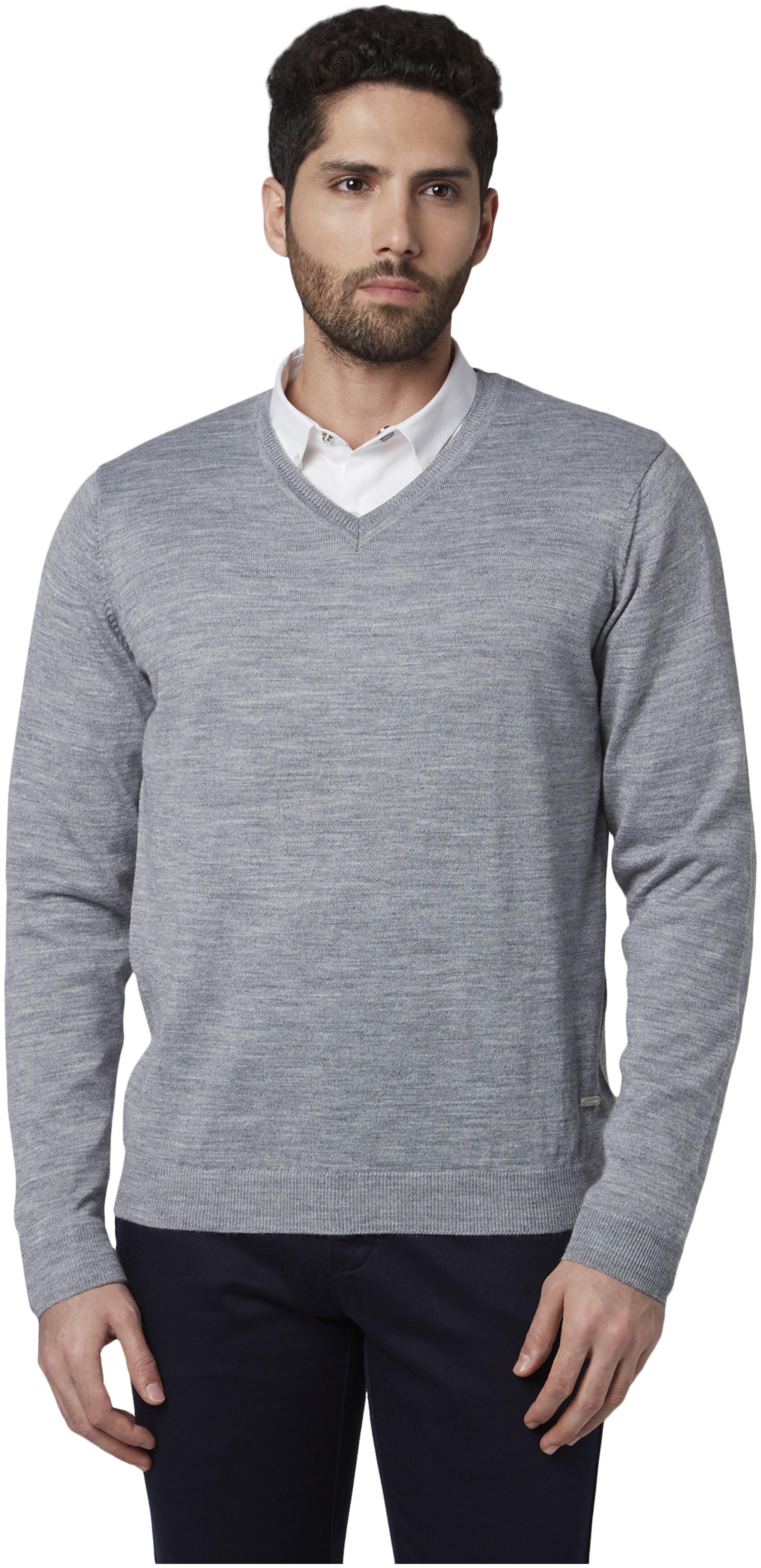 

Park Avenue Men Wool Pullover Grey color