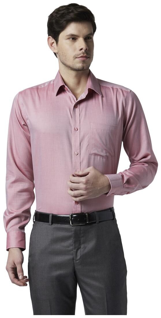 

Park Avenue Men Regular fit Formal Shirt - Red