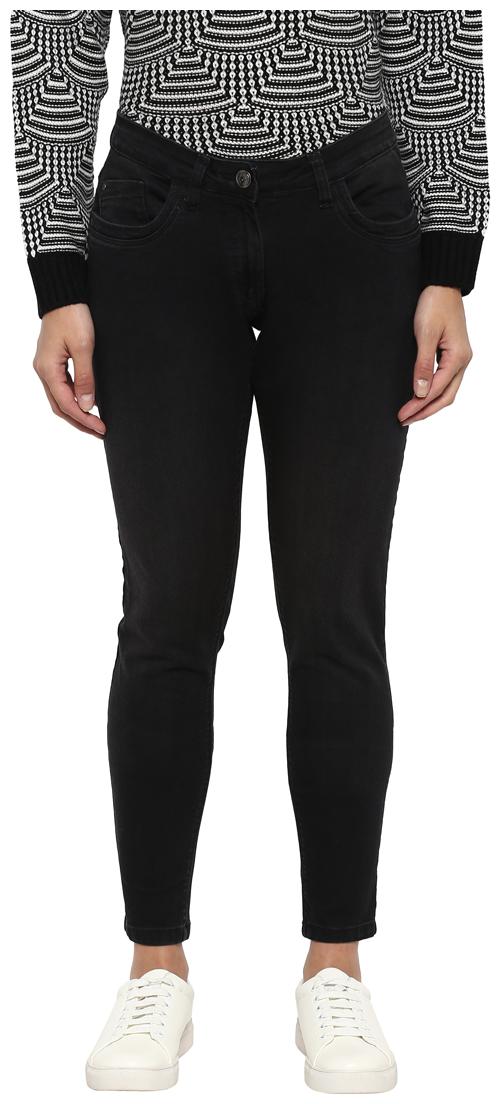 

Park Avenue Women Black Slim fit Jeans