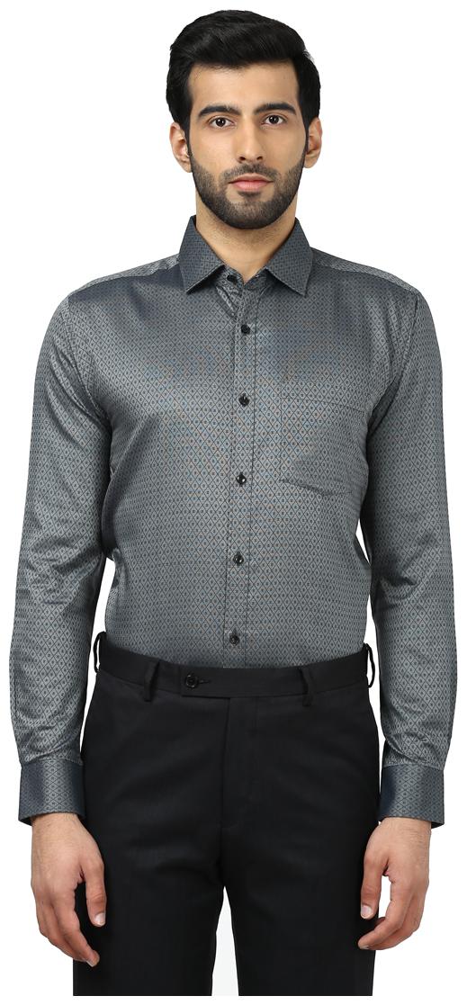 

Park Avenue Men Slim fit Formal Shirt - Grey