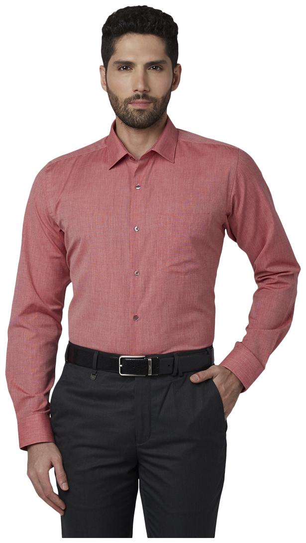 

Park Avenue Men Slim fit Formal Shirt - Red