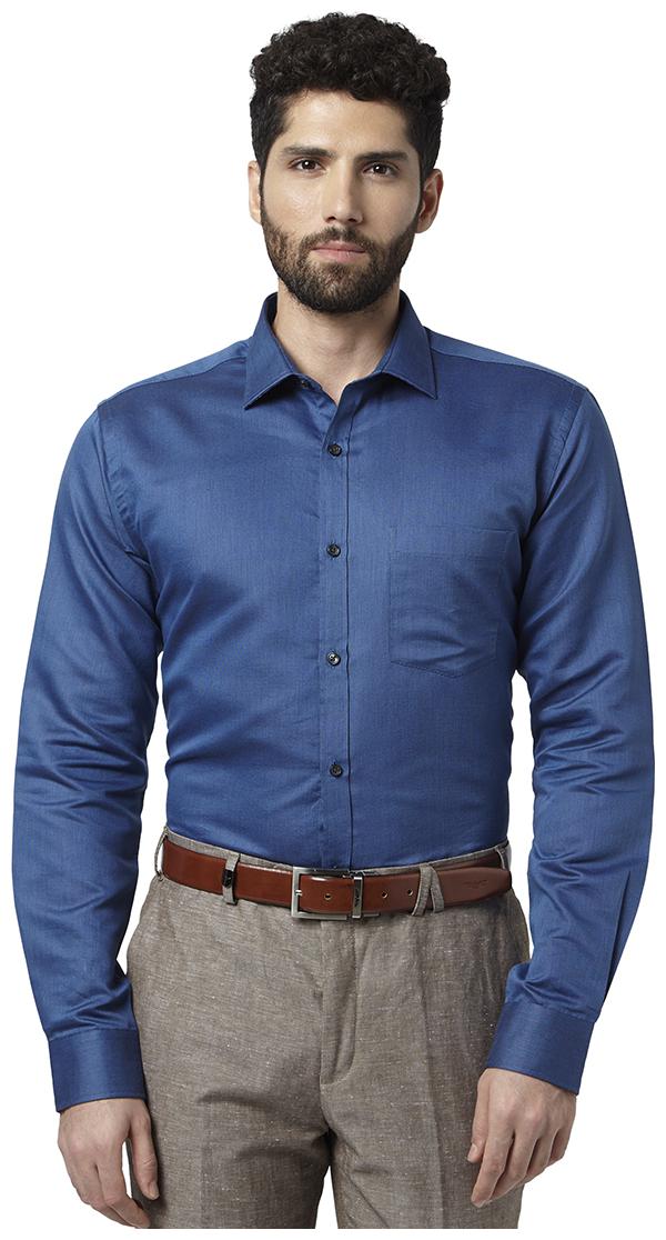 

Park Avenue Men Slim fit Formal Shirt - Blue