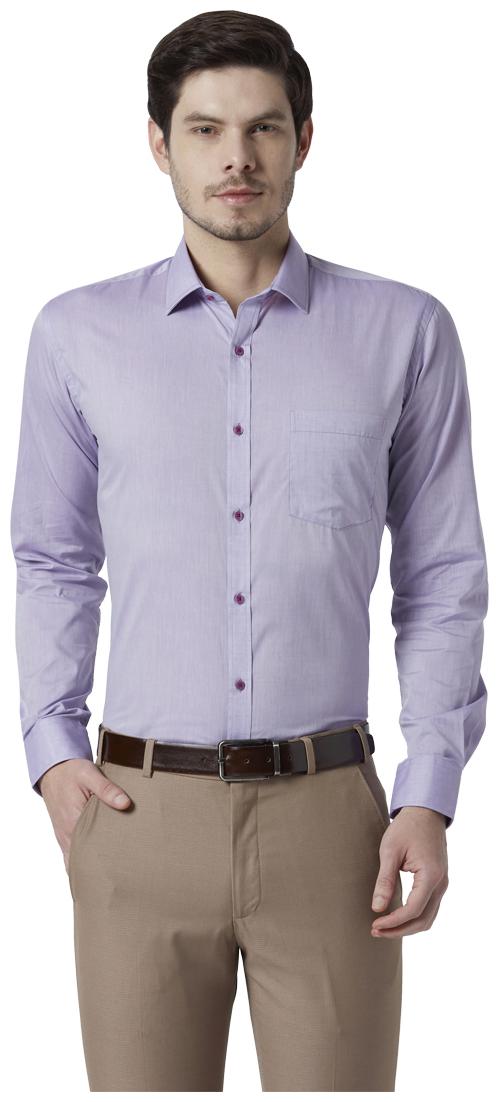 

Park Avenue Men Slim fit Formal Shirt - Purple